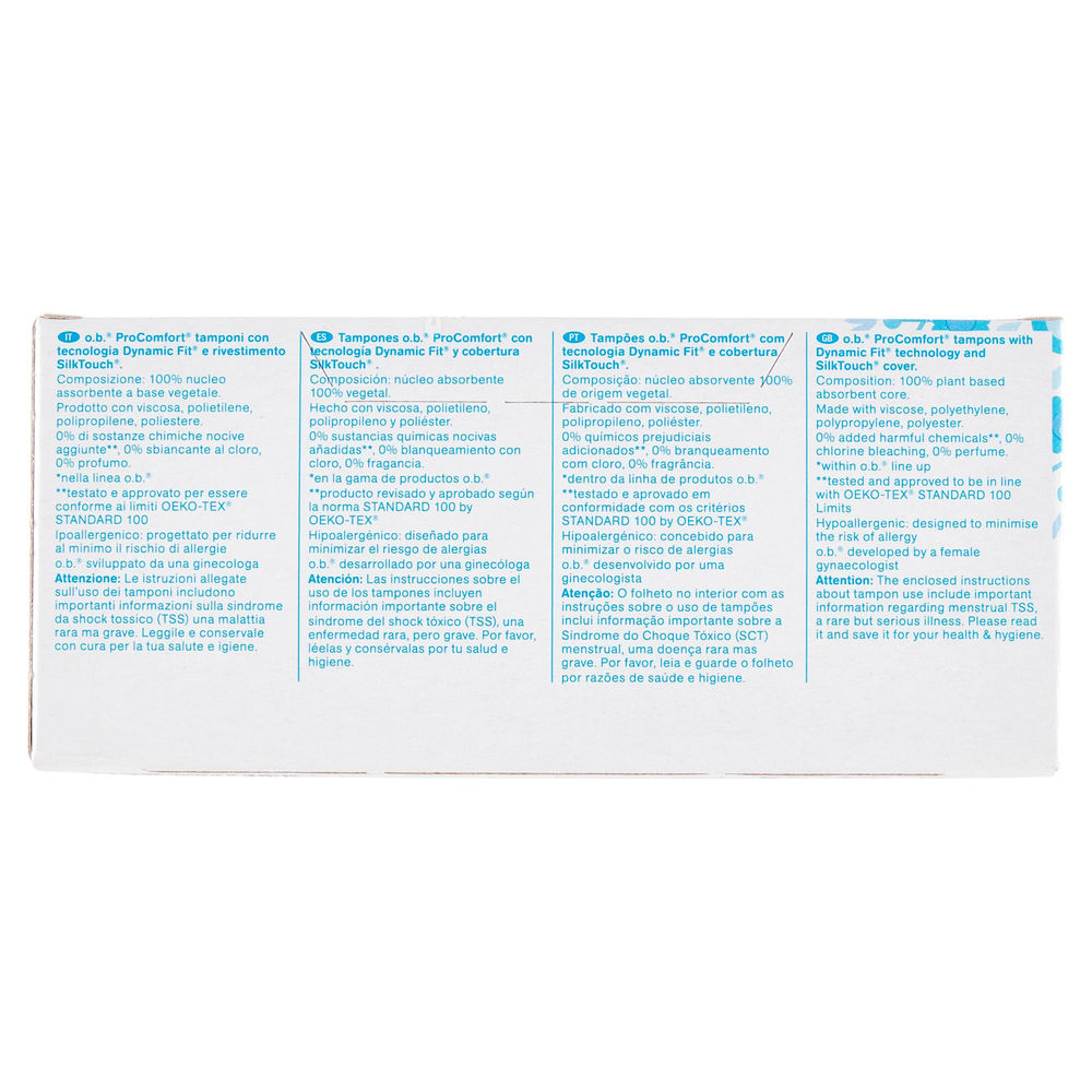 ASSORBENTI INTERNI O.B. SUPER PROCOMFORT  TAMPONI SCATOLA X32 - 1