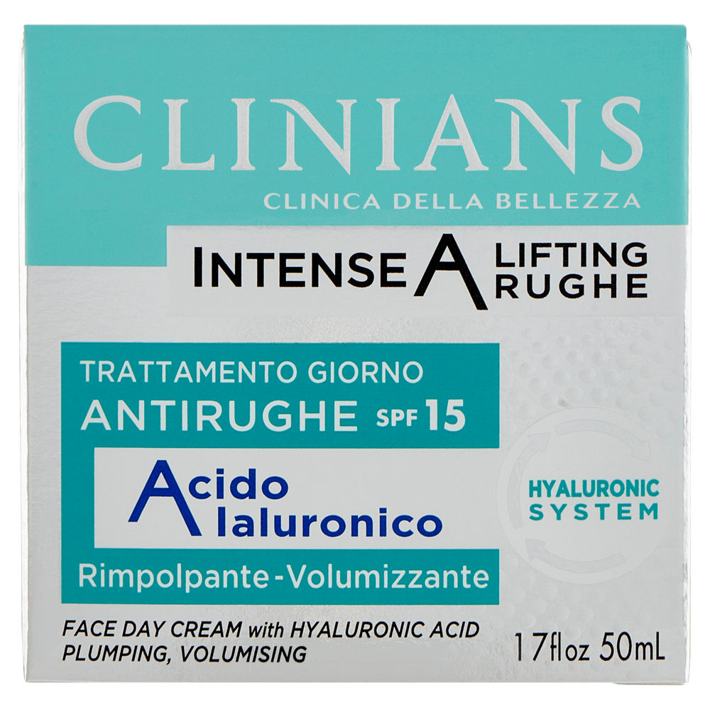 CREMA RUGHE INTENSE A GIORNO CLINIANS SCATOLA 50ML - 1