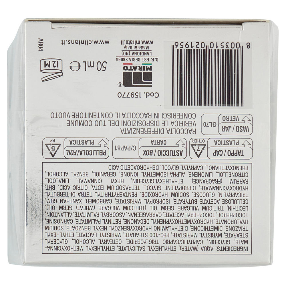 CREMA RUGHE INTENSE A GIORNO CLINIANS SCATOLA 50ML - 15