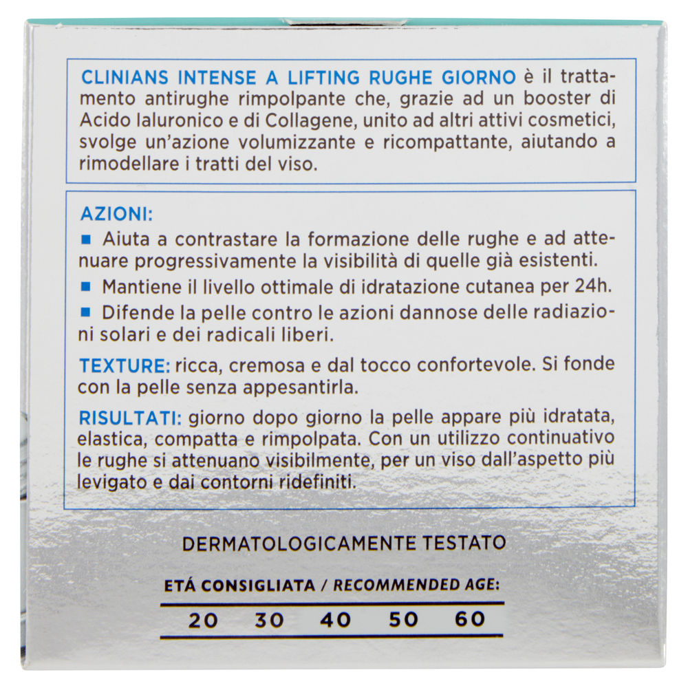 CREMA RUGHE INTENSE A GIORNO CLINIANS SCATOLA 50ML - 3