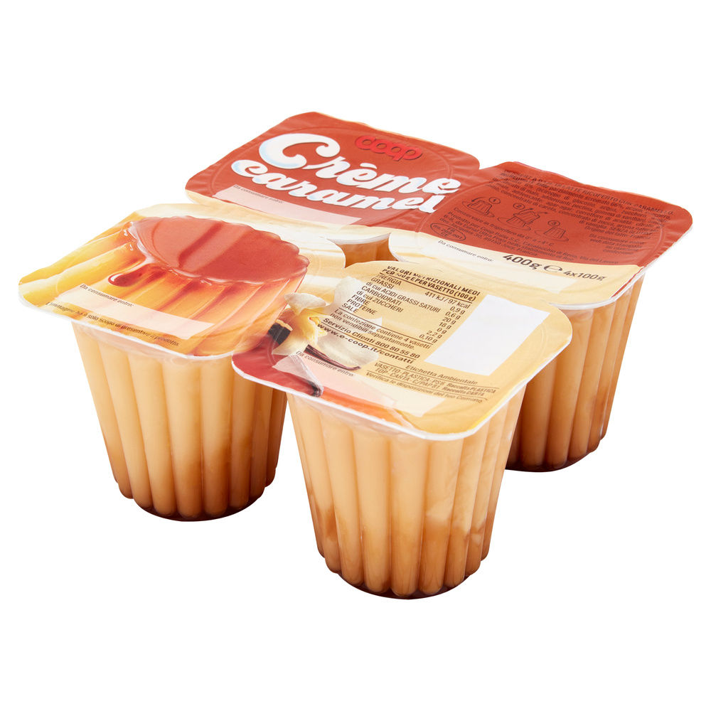 CREME CARAMEL COOP 4X100 G - 3