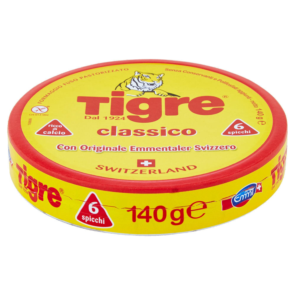 SPICCHI EMMENTALER SENZA GLUTINE TIGRE 6X140G - 2