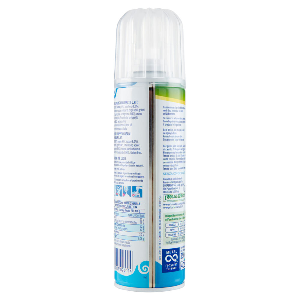 PANNA SPRAY FIORDINEVE TRE VALLI BOMBOLA 250 G - 1