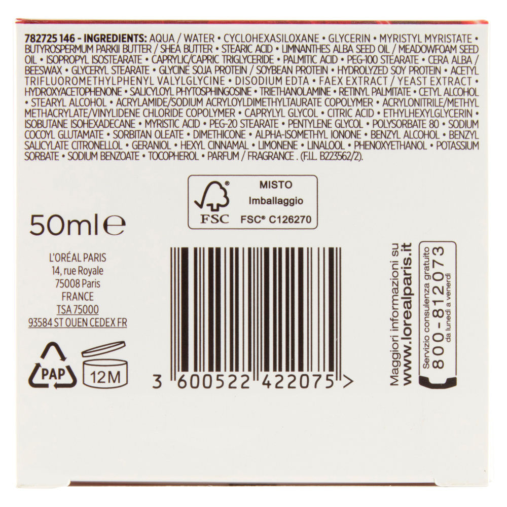 CREMA VISO L'OREAL REVITALIFT ANTI RUGHE RASSODANTE GIORNO ML 50 - 4