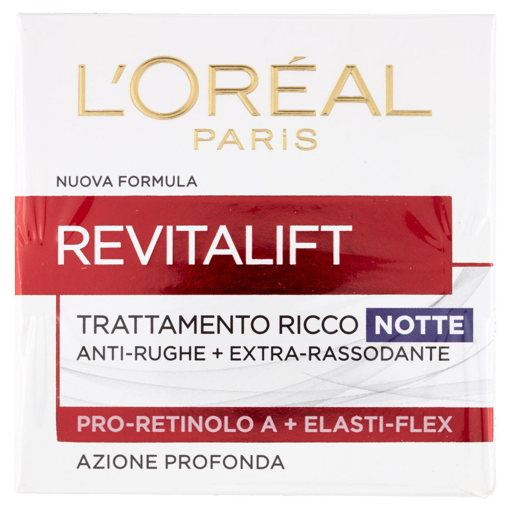CREMA VISO L'OREAL REVITALIFT ANTI RUGHE RASSODANTE NOTTE ML 50 - 3