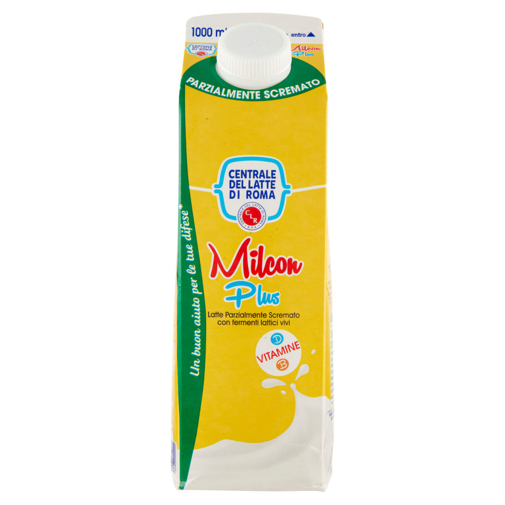 LATTE MICROFILTRATO P.S. MILCON PLUS 1LT CENTRALE DEL LATTE DI ROMA - 3