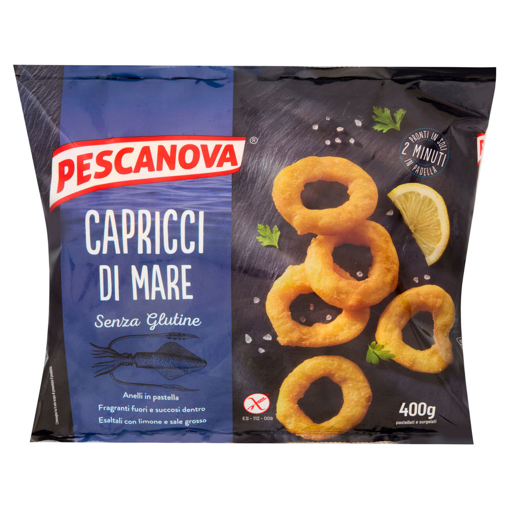 CAPRICCI DI MARE SENZA GLUTINE PESCANOVA BUSTA G 400 - 2