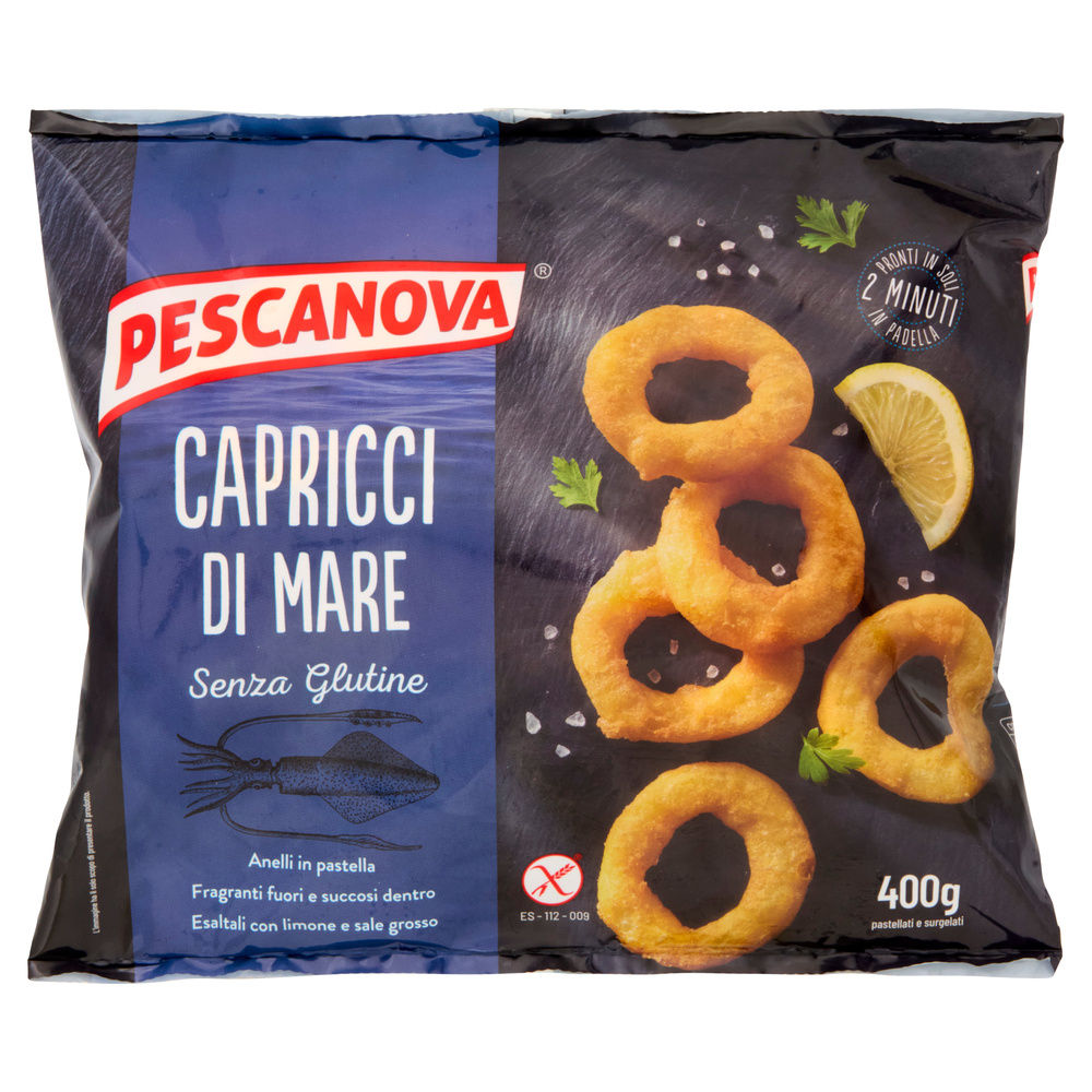 CAPRICCI DI MARE SENZA GLUTINE PESCANOVA BUSTA G 400 - 3