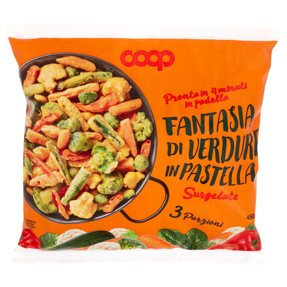FANTASIA DI VERDURE IN PASTELLA SURG. COOP BUSTA G 450 - 2