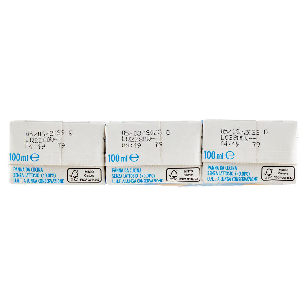 PANNA DA CUCINA UHT ACCADI' GRANAROLO SENZA LATTOSIO 3X100 ML - 7