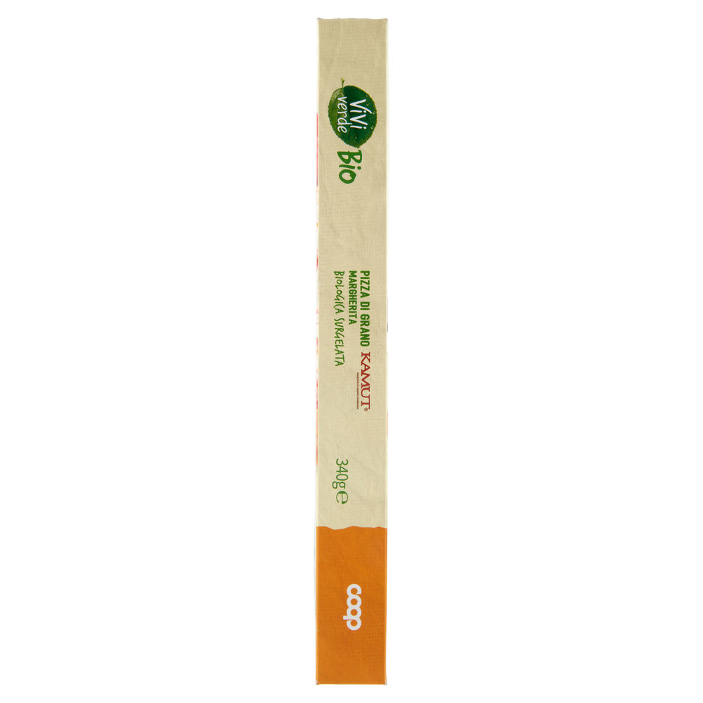PIZZA MARGHERITA BIO CON IMPASTO KAMUT VIVIVERDE COOP SURGELATA G 340 - 4