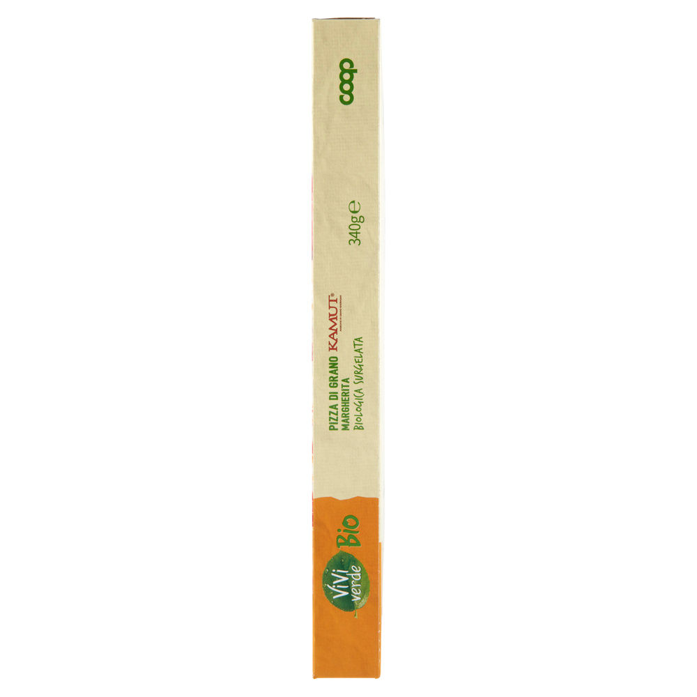 PIZZA MARGHERITA BIO CON IMPASTO KAMUT VIVIVERDE COOP SURGELATA G 340 - 6