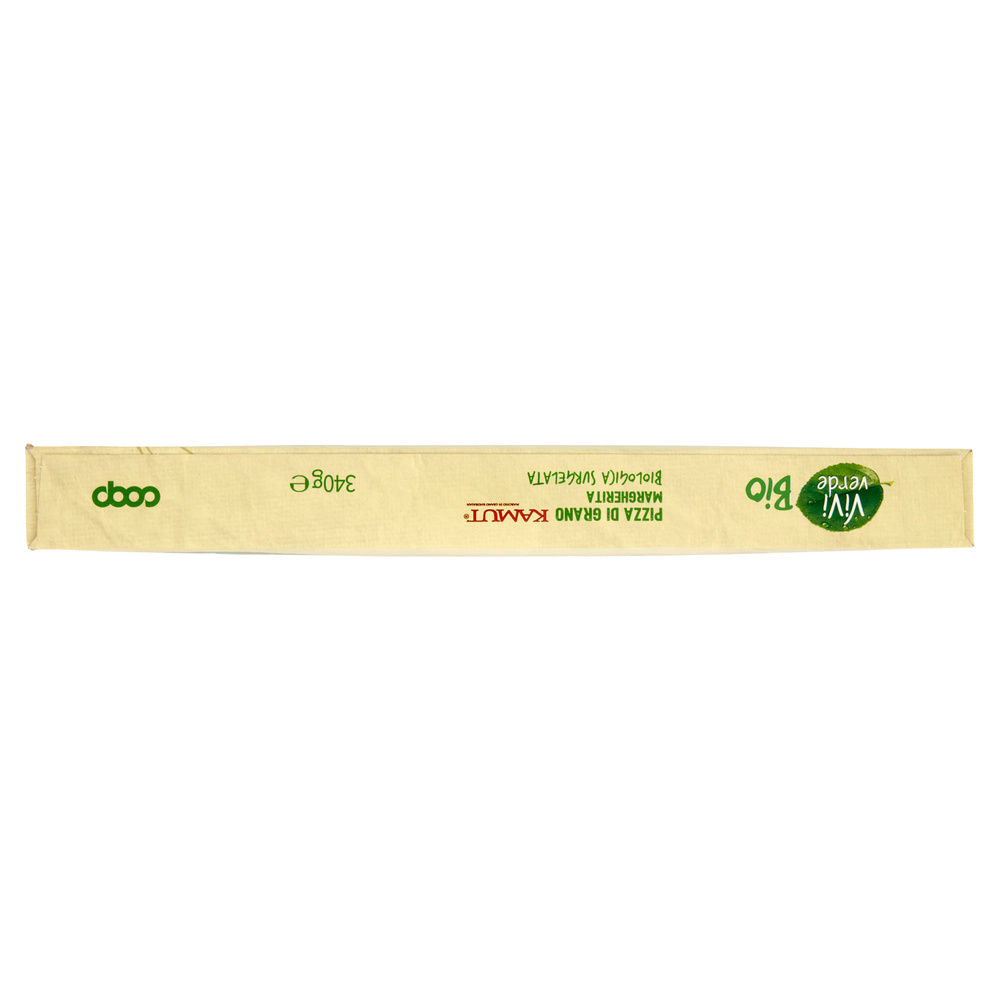 PIZZA MARGHERITA BIO CON IMPASTO KAMUT VIVIVERDE COOP SURGELATA G 340 - 7