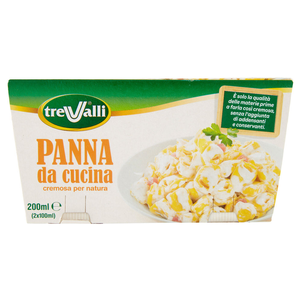 PANNA UHT CUCINA TRE VALLI VASETTI 2X100 ML - 7