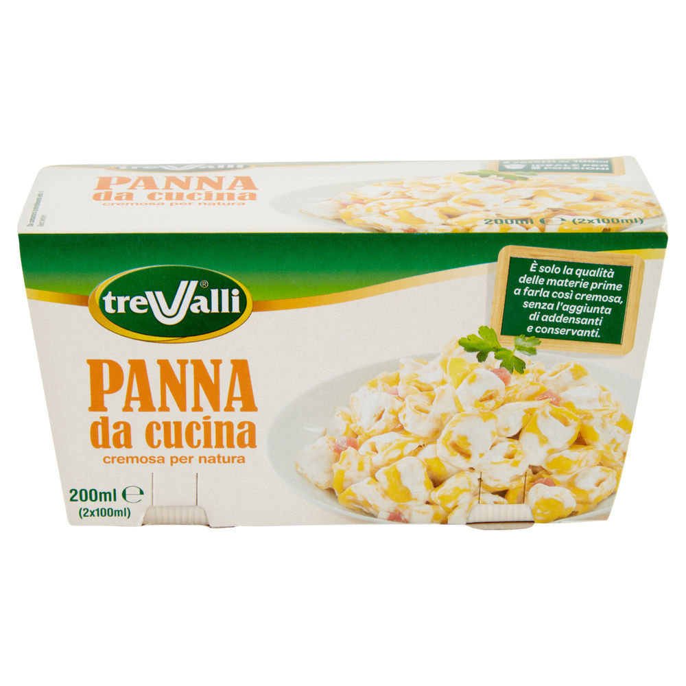 PANNA UHT CUCINA TRE VALLI VASETTI 2X100 ML - 5