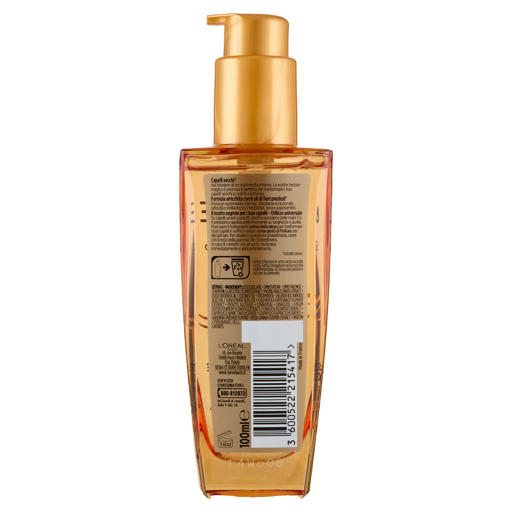 OLIO L  OREAL ELVIVE STRAORDINARIO FL. ML. 100 - 1