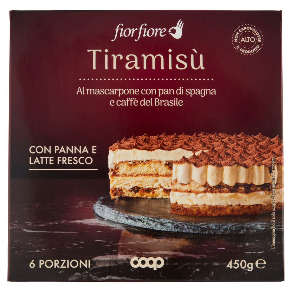 TIRAMISU' FIOR FIORE COOP ASTUCCIO G 450 - 0