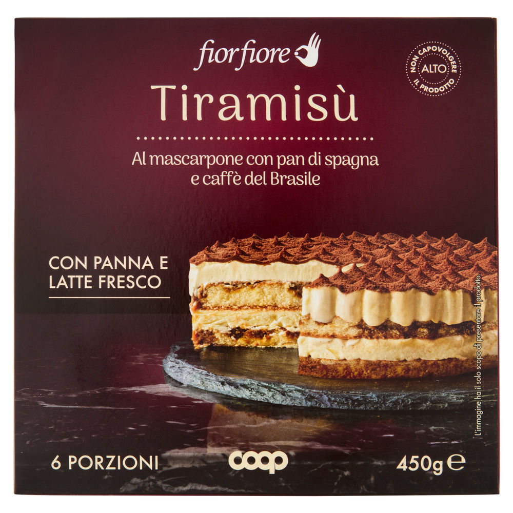 TIRAMISU' FIOR FIORE COOP ASTUCCIO G 450 - 0