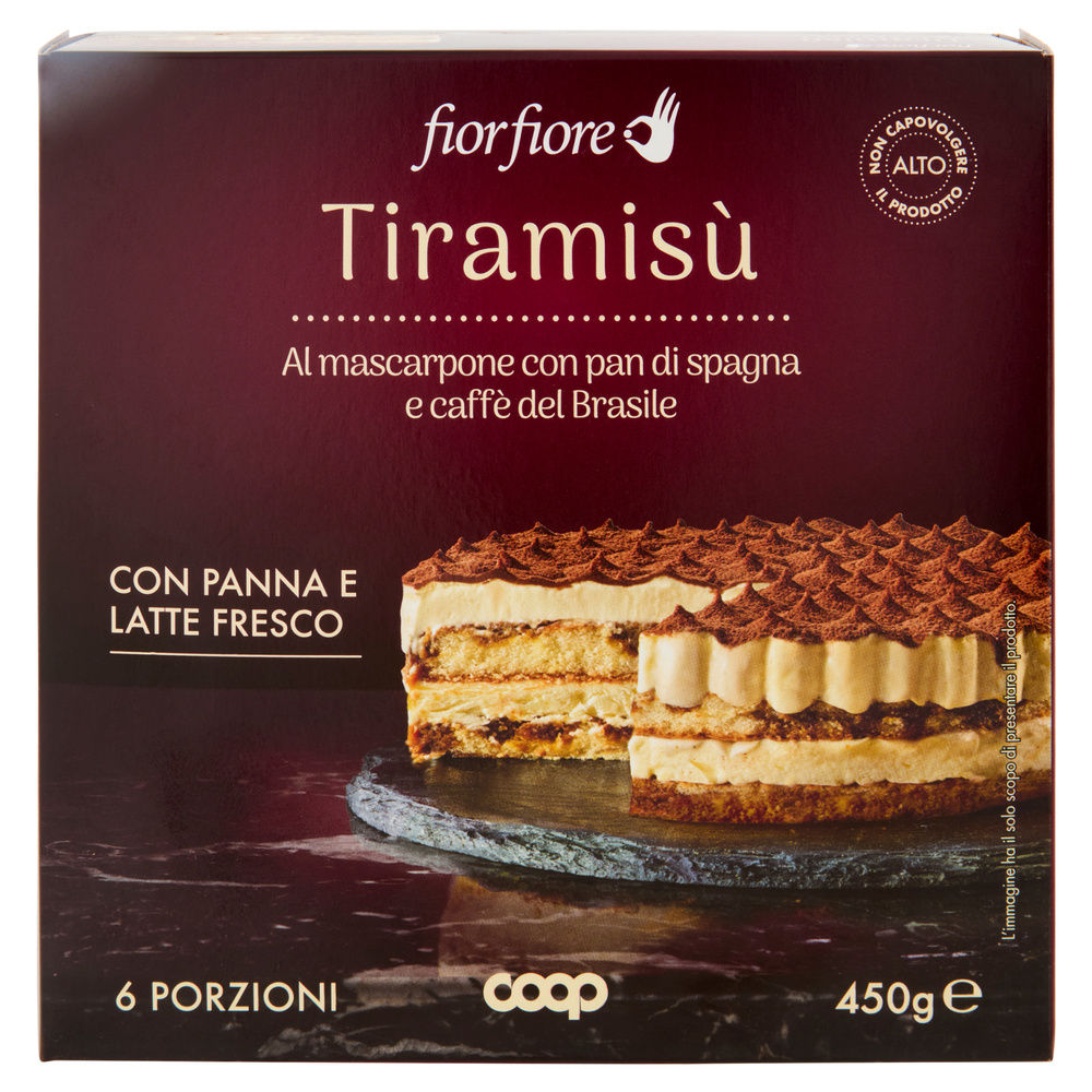 TIRAMISU' FIOR FIORE COOP ASTUCCIO G 450 - 16