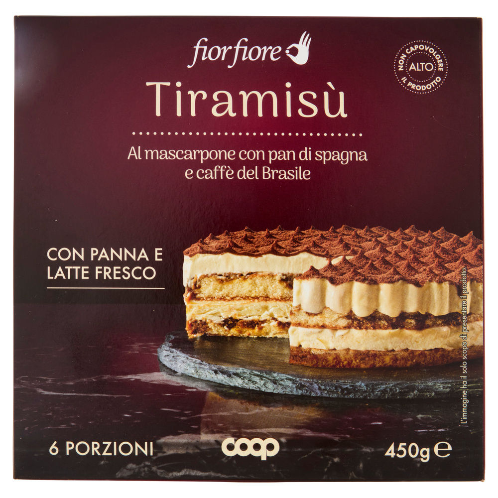 TIRAMISU' FIOR FIORE COOP ASTUCCIO G 450 - 15