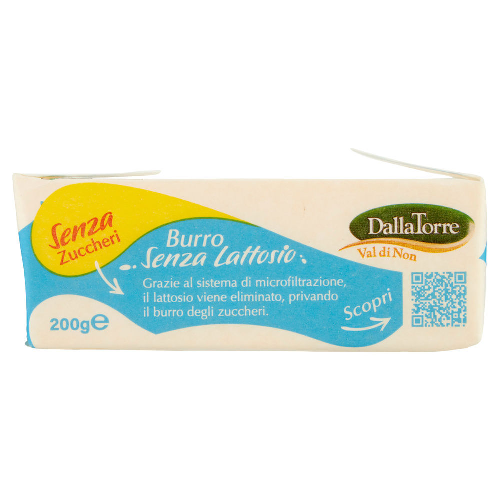 BURRO 0% LATTOSIO DALLE TORRE PANETTO 200G - 4