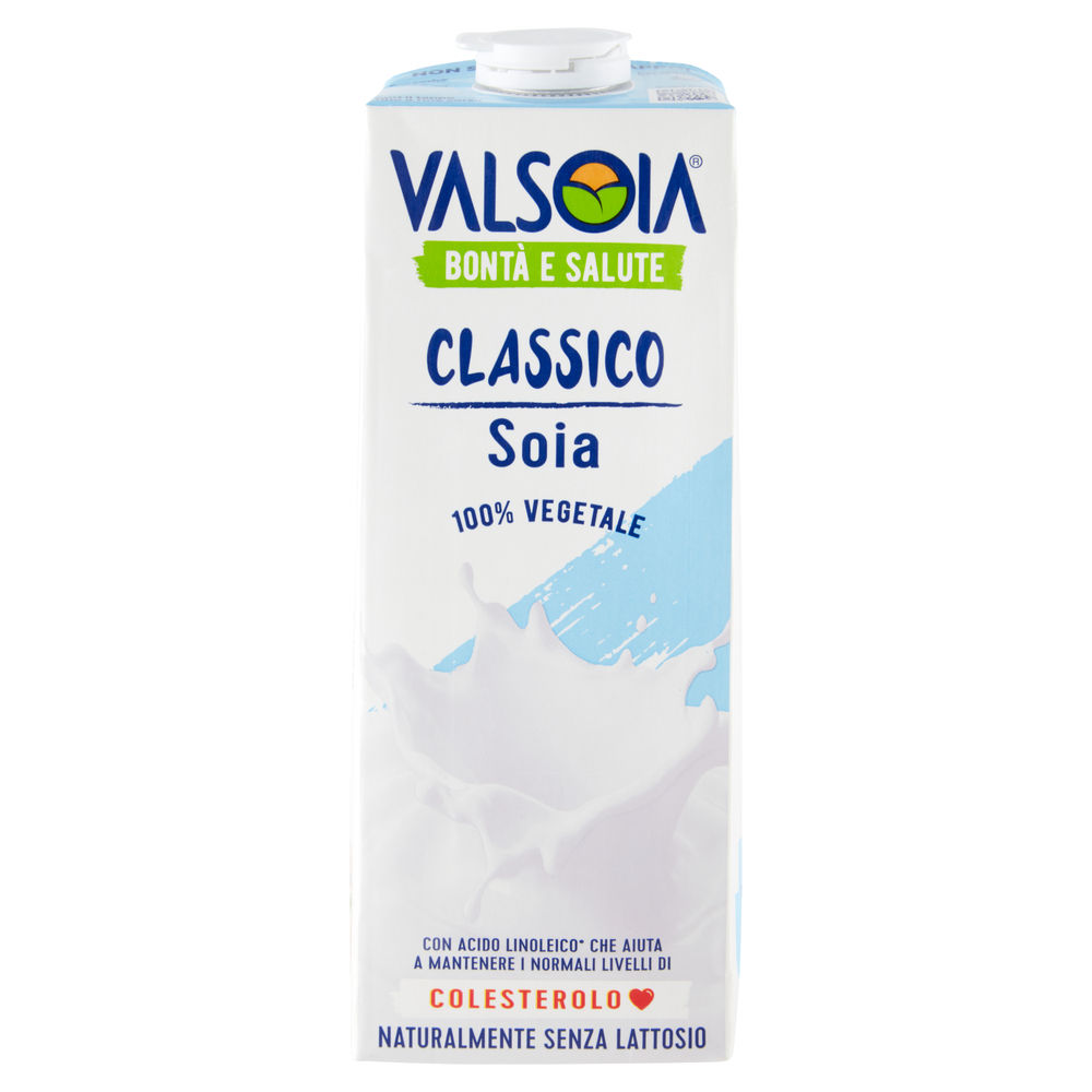 Soyadrink gusto classico bonta e salute valsoia brick 1 l