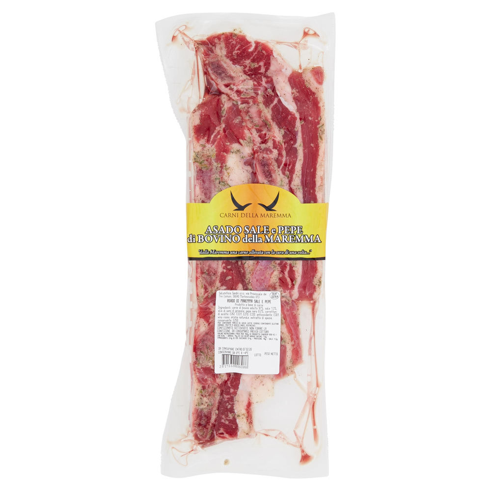 ASADO DI MAREMMA SALE E PEPE S/V 500 G CA SANDRI - 5