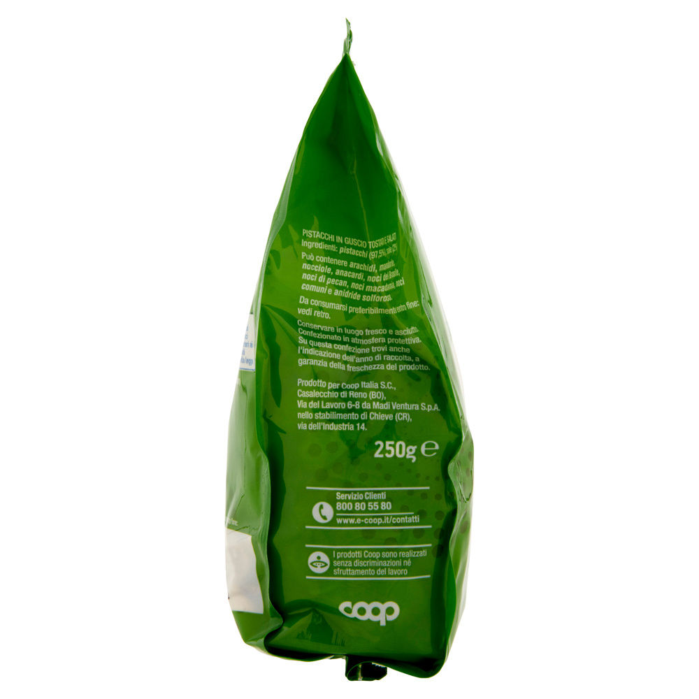 PISTACCHI TOSTATI SALATI  EPPI AUAR COOP ES 21-25 BS G 250 - 5