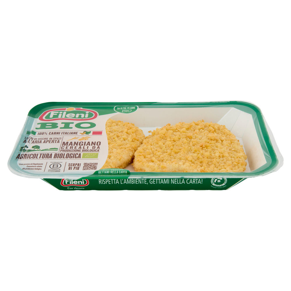 COTOLETTA DI POLLO BIOLOGICO ATP 220 G FILENI BIO - 3