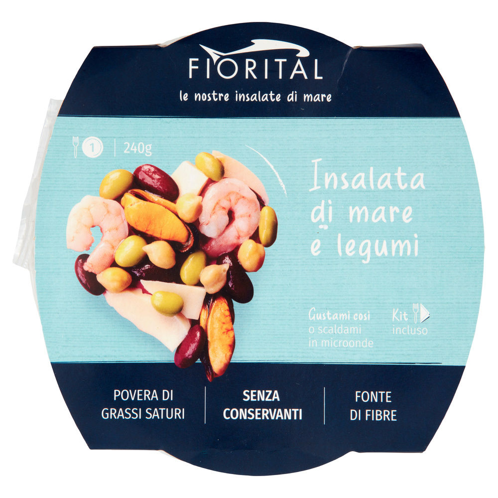 INSALATA DI MARE E LEGUMI FIORITAL PF 240 G ATP - 2