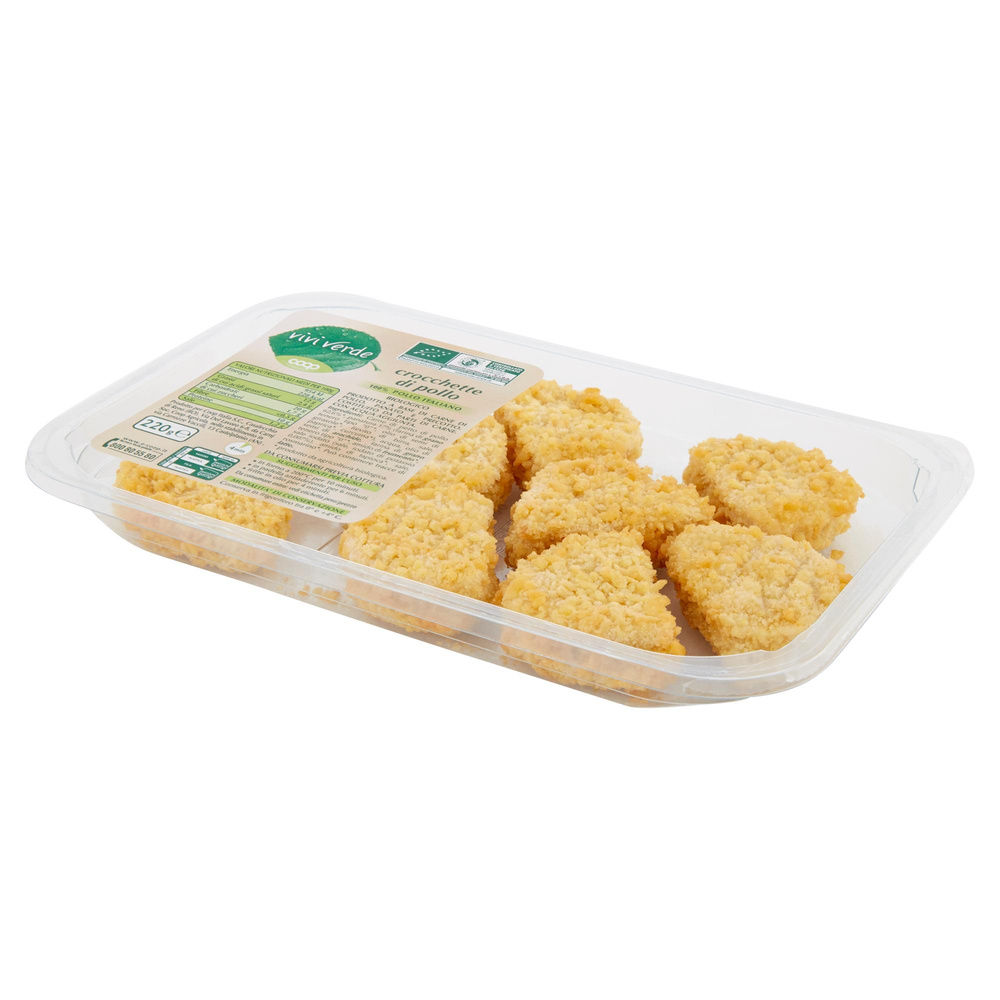 CROCCHETTE DI POLLO BIOLOGICO ATP 220 G VIVI VERDE - 7