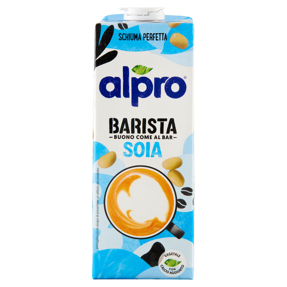 Bevanda di soia barista alpro drink delicato brick l 1