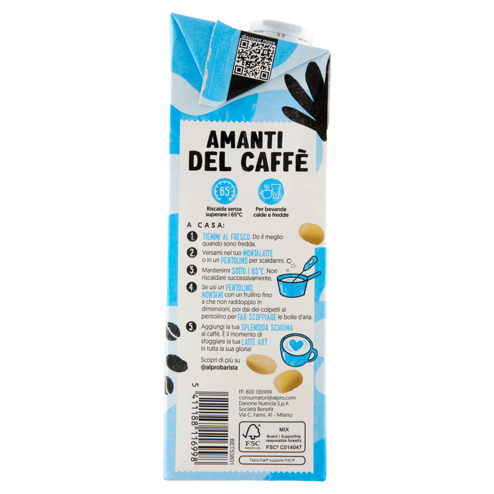 BEVANDA DI SOIA BARISTA ALPRO DRINK DELICATO BRICK L 1 - 4