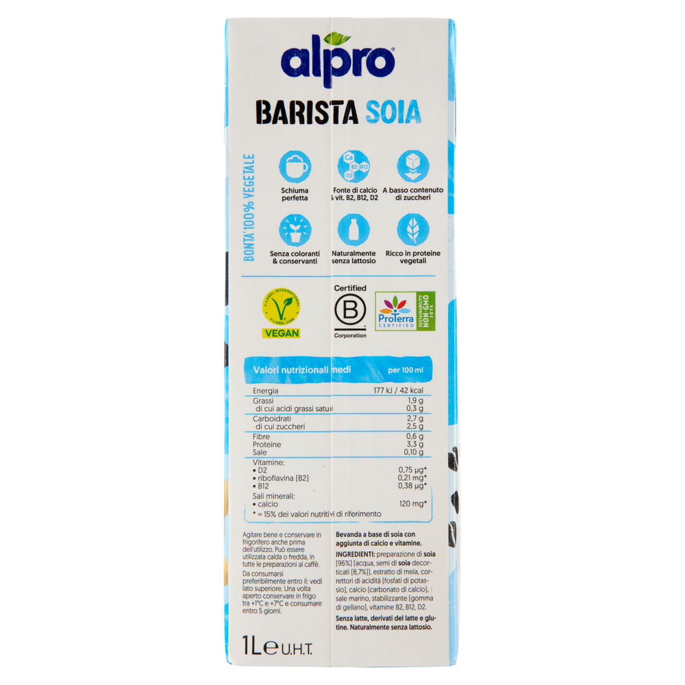 BEVANDA DI SOIA BARISTA ALPRO DRINK DELICATO BRICK L 1 - 1