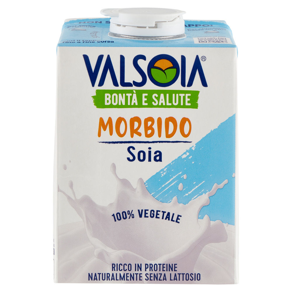 SOYADRINK MORBIDO BONTA' E SALUTE VALSOIA BRICK CON TAPPO 500ML - 0