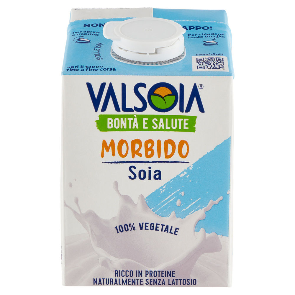 SOYADRINK MORBIDO BONTA' E SALUTE VALSOIA BRICK CON TAPPO 500ML - 2