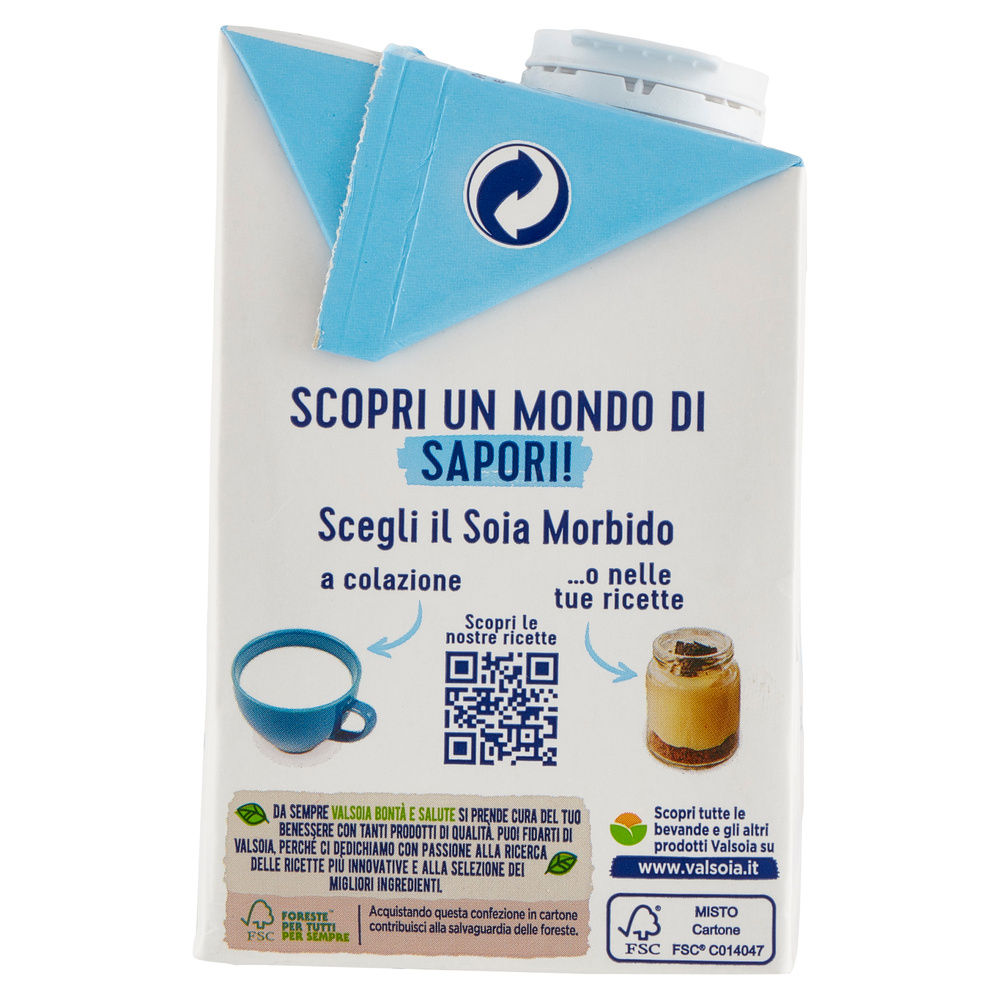 SOYADRINK MORBIDO BONTA' E SALUTE VALSOIA BRICK CON TAPPO 500ML - 4