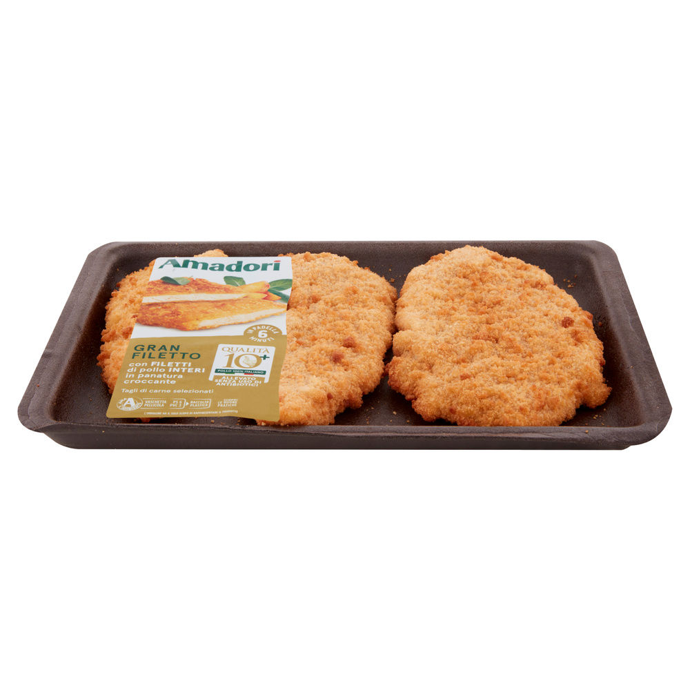 GRAN FILETTO DI POLLO IMPANATO ATP 250 G AMADORI 10+ - 3