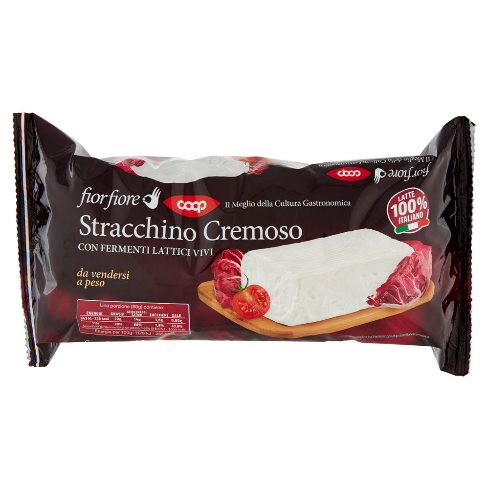 STRACCHINO CREMOSO COOP FIOR FIORE FLOW-PACK KG 1 CA - 3