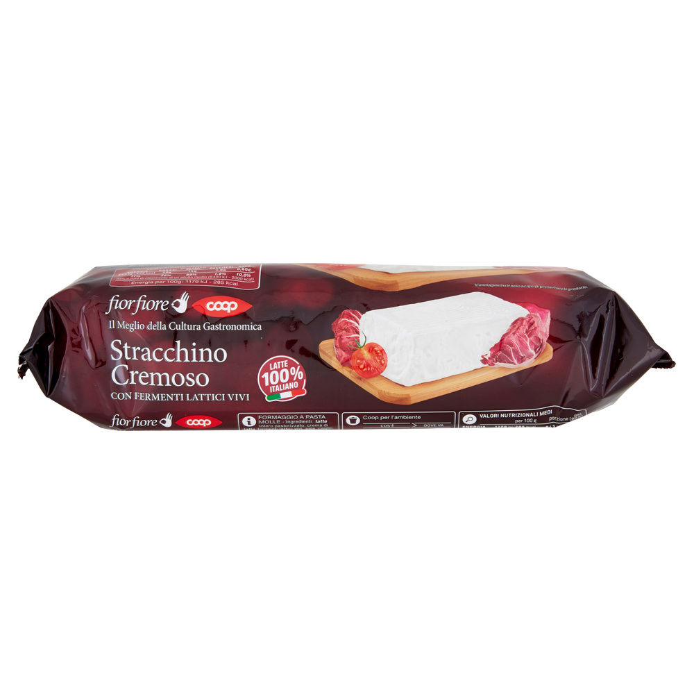 STRACCHINO CREMOSO COOP FIOR FIORE FLOW-PACK KG 1 CA - 6