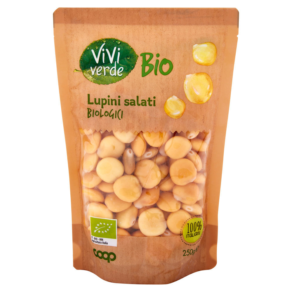 LUPINI SALATI VIVI VERDE BIO COOP IT BS G 250 - 8