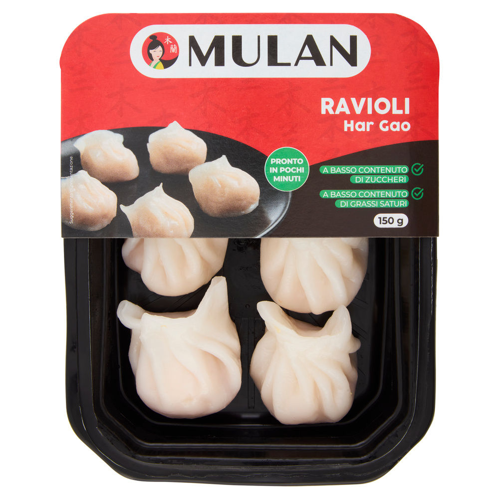 RAVIOLI HAR GAO MULAN I DIM SUM VASCHETTA G 150 - 0