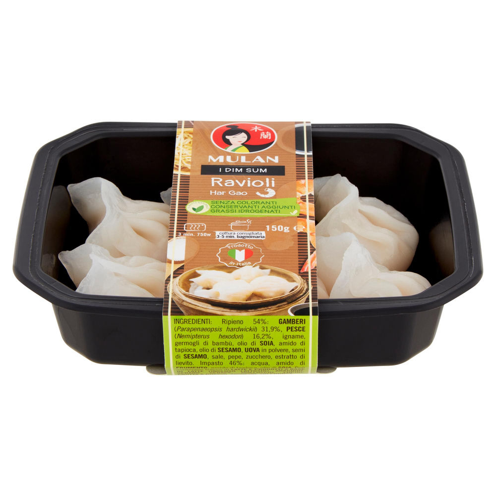RAVIOLI HAR GAO MULAN I DIM SUM VASCHETTA G 150 - 2