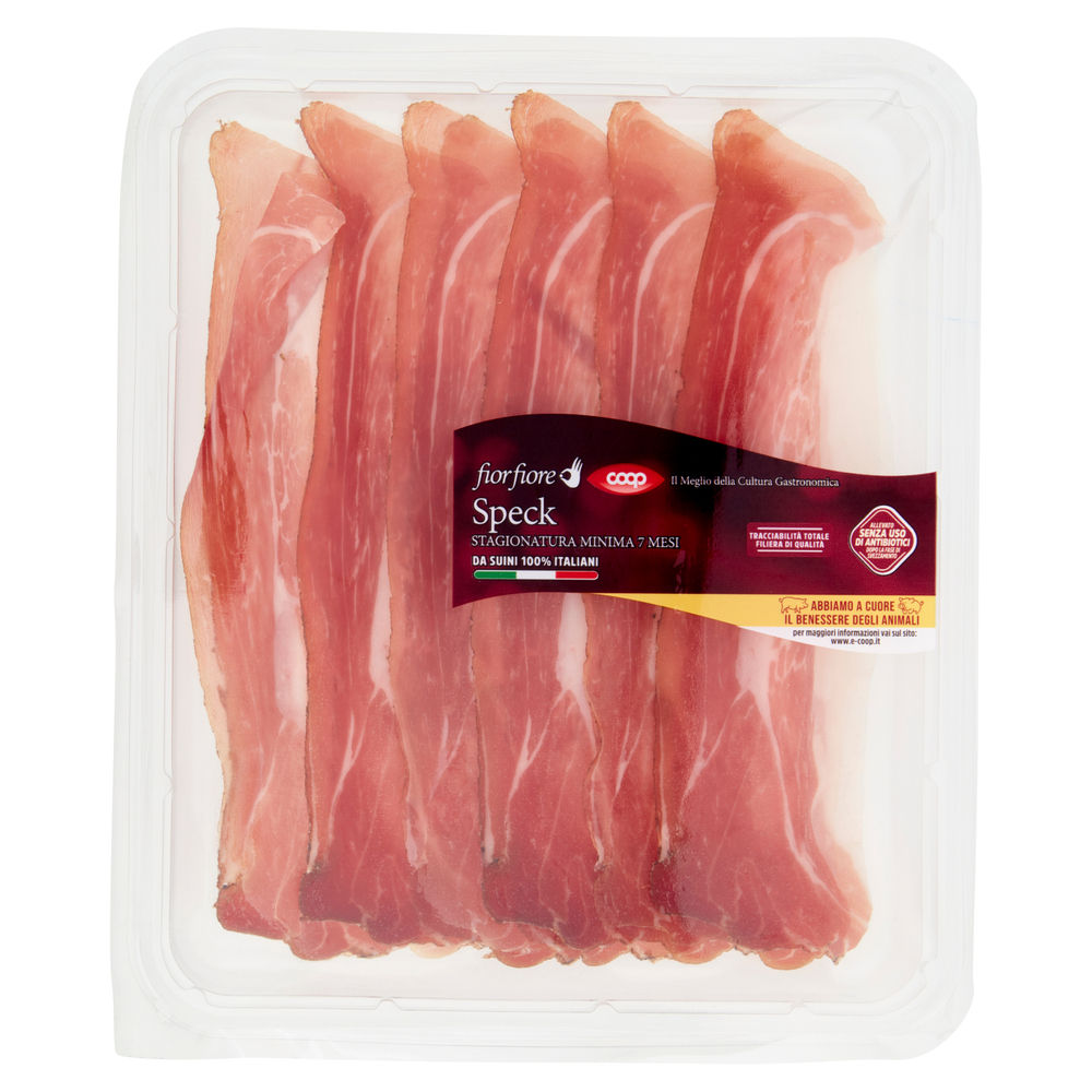 SPECK DA SUINI NAZ.ALL.SENZA  ANTIBIOTICI DOPO FASE SVEZZ  F.F. COOP T.A. G 100 - 0