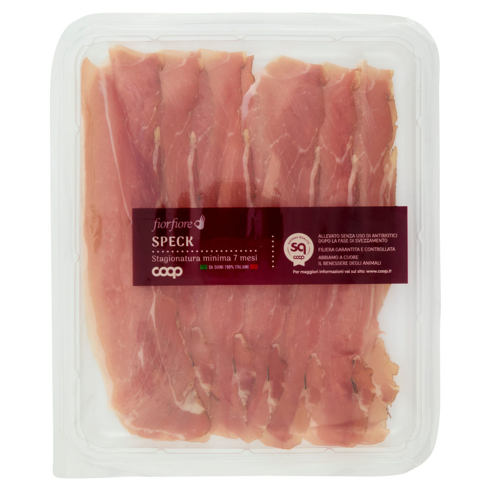 SPECK DA SUINI NAZ.ALL.SENZA  ANTIBIOTICI DOPO FASE SVEZZ  F.F. COOP T.A. G 100 - 3