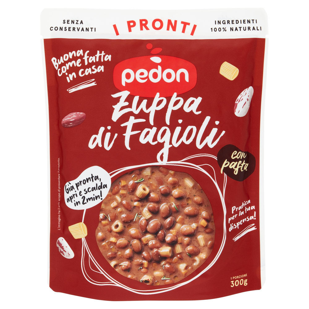 ZUPPA DI FAGIOLI  I PRONTI SACCH. G 300 - 4