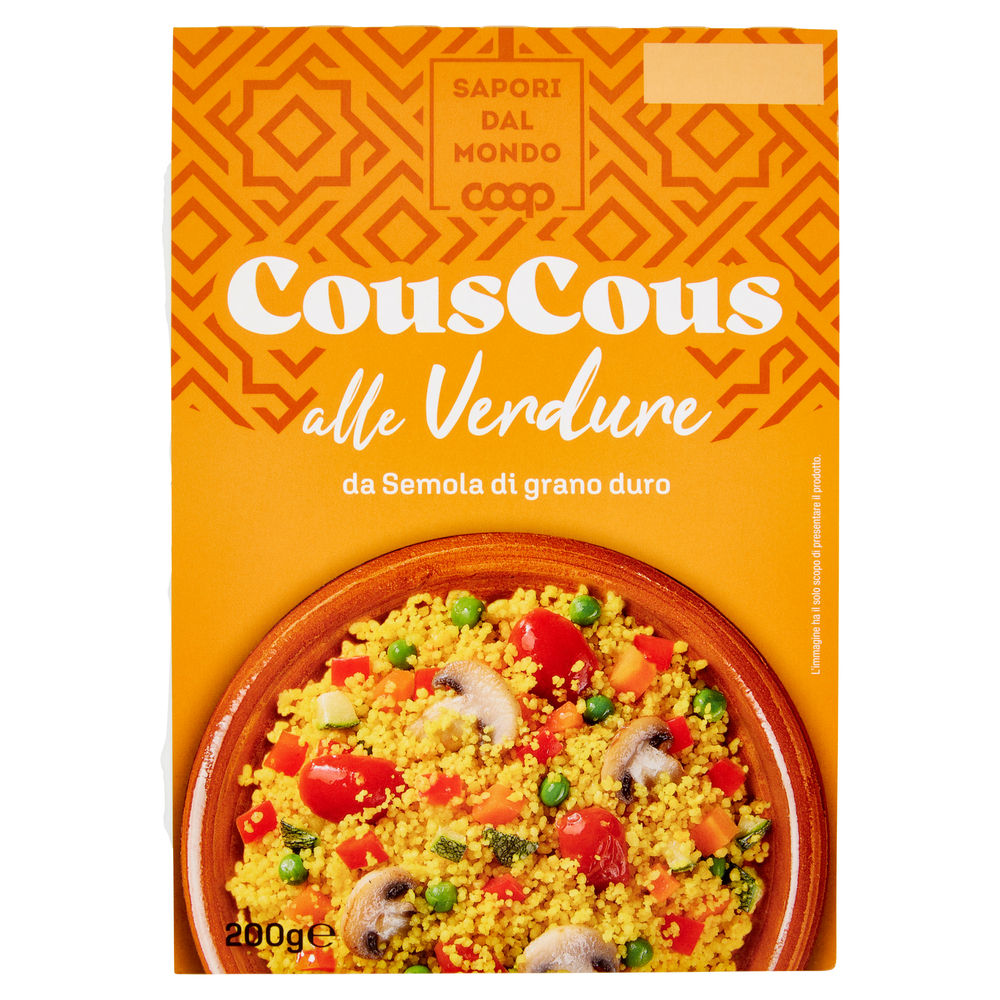 Cous cous alle verdure sapori dal mondo coop g 200