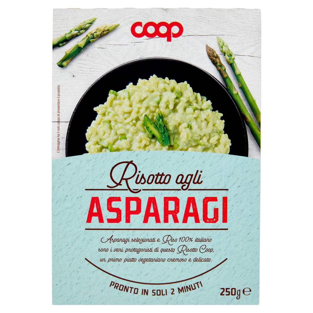 Risotto agli  asparagi coop g 250