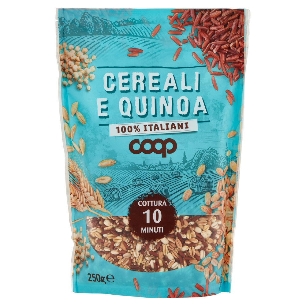 Cereali e quinoa rapida cottura 10 minuti coop doypack g 250