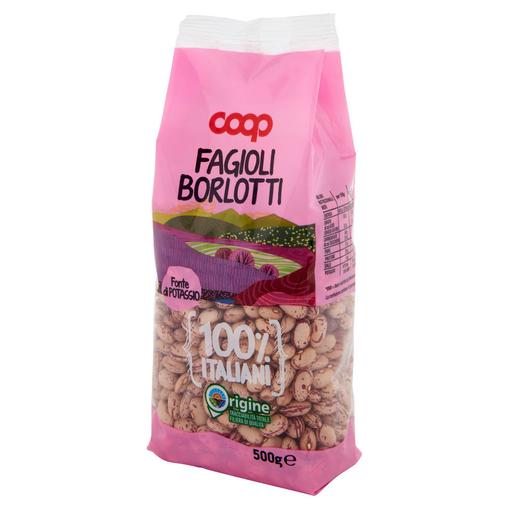 FAGIOLI BORLOTTI 100% ITALIA COOP SH G 500 - 6